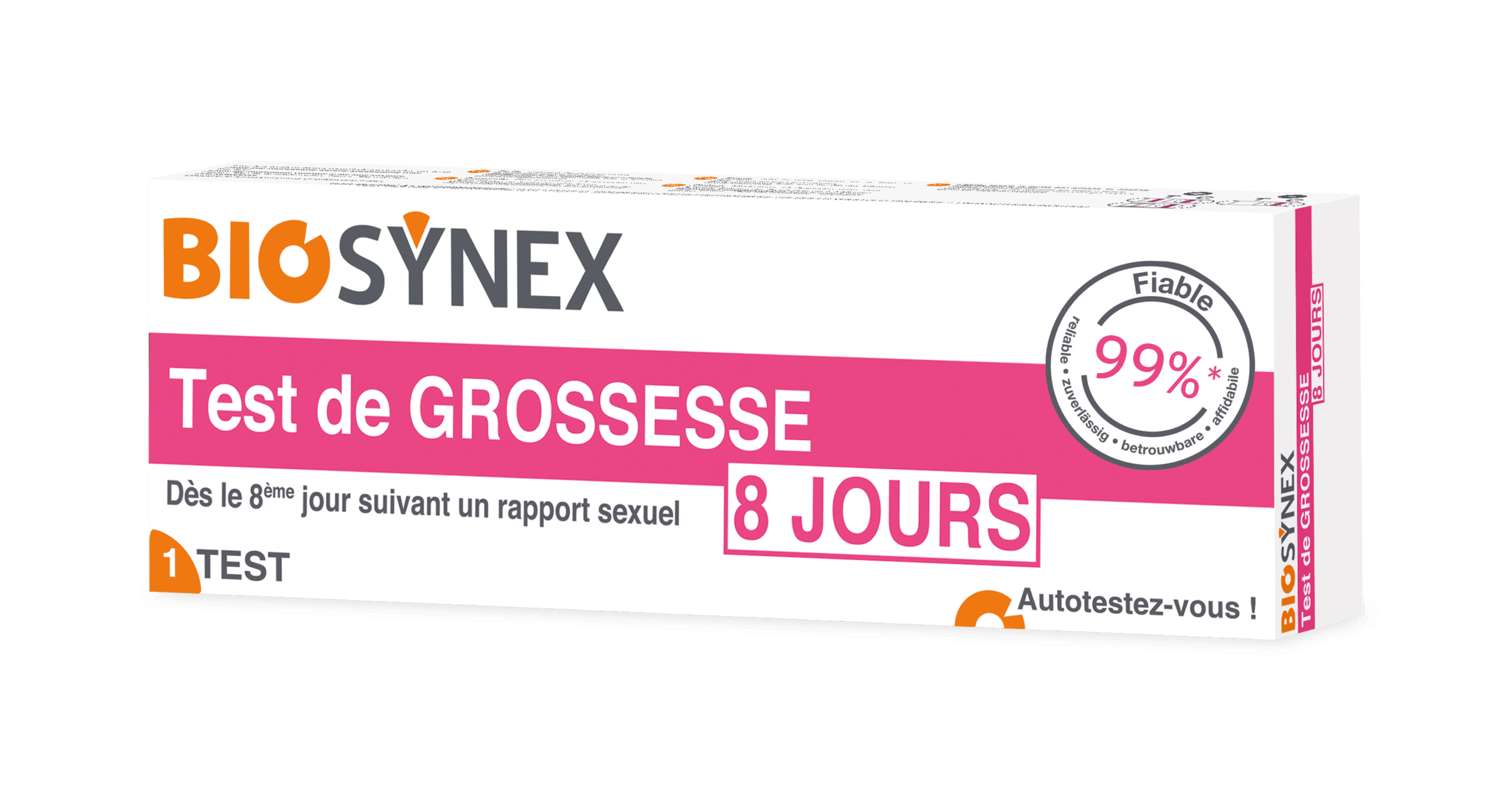Test de grossesse 8 jours Biosynex