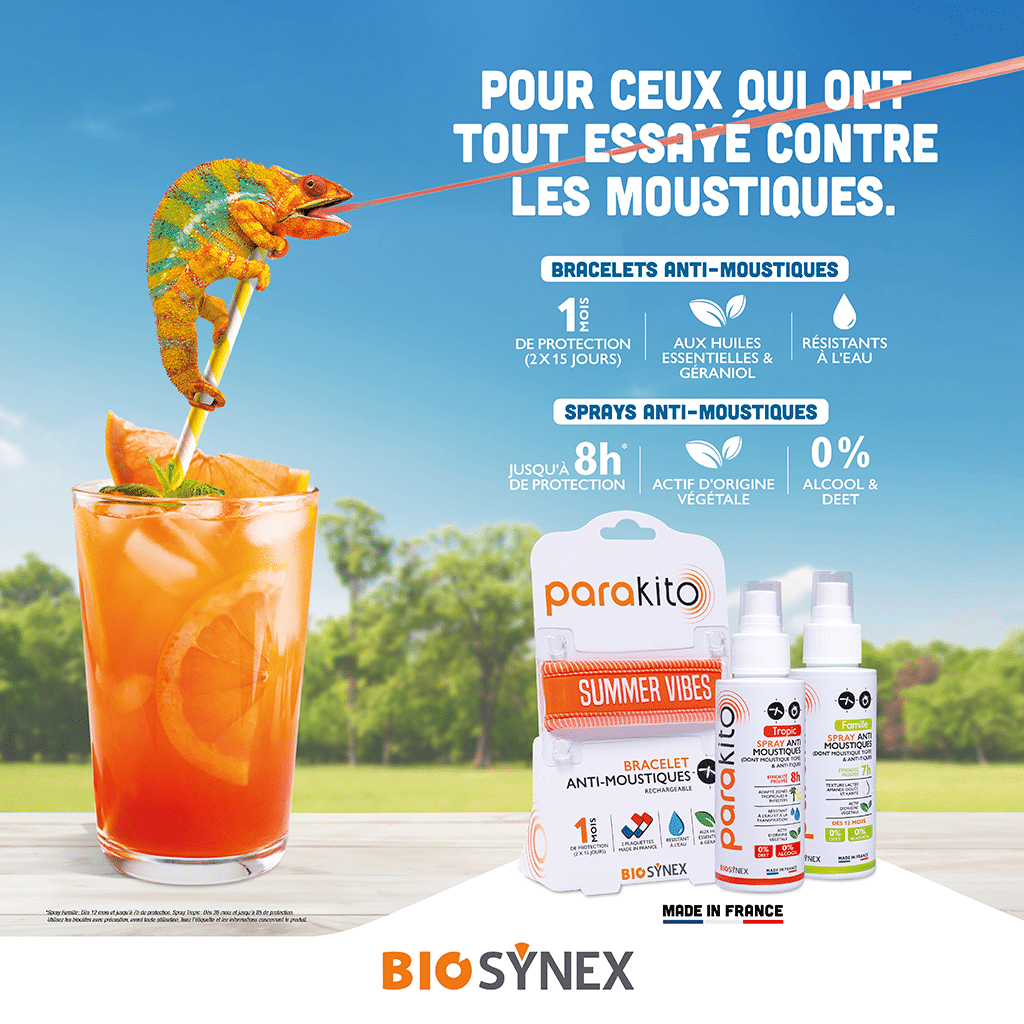 PARAKITO ANTI MOUSTIQUE BIOSYNEX