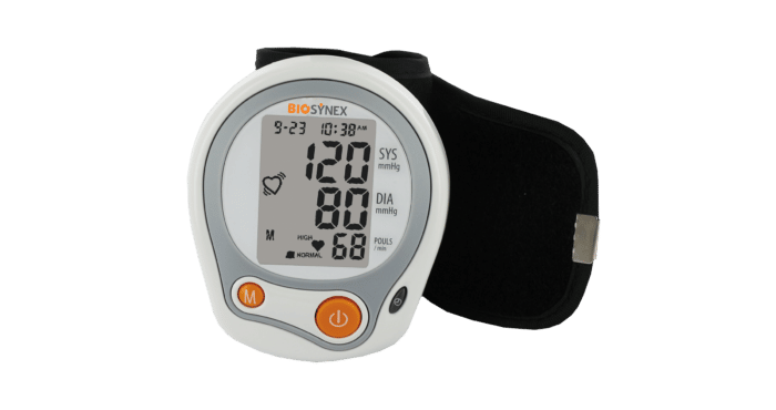 Wrist blood pressure monitor miniature